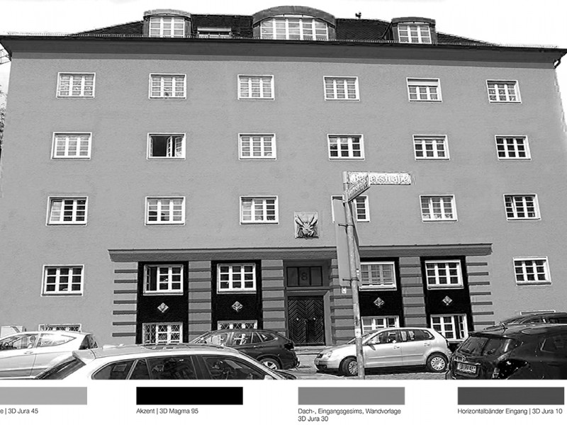 Fassadensanierung Mietshaus Bauerstraße München