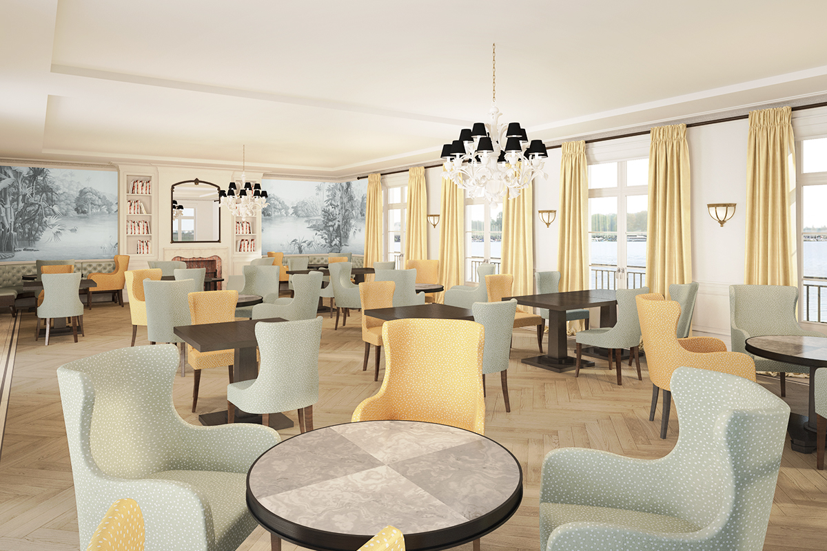 Entwurf für ein neues Restauranthotel bei Salzburg